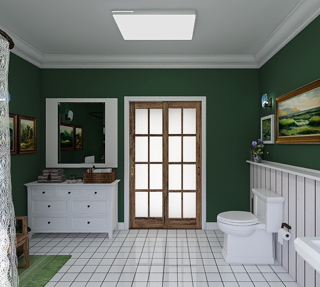 שילוב בין ישן לחדש- חדר שינה מאסטר